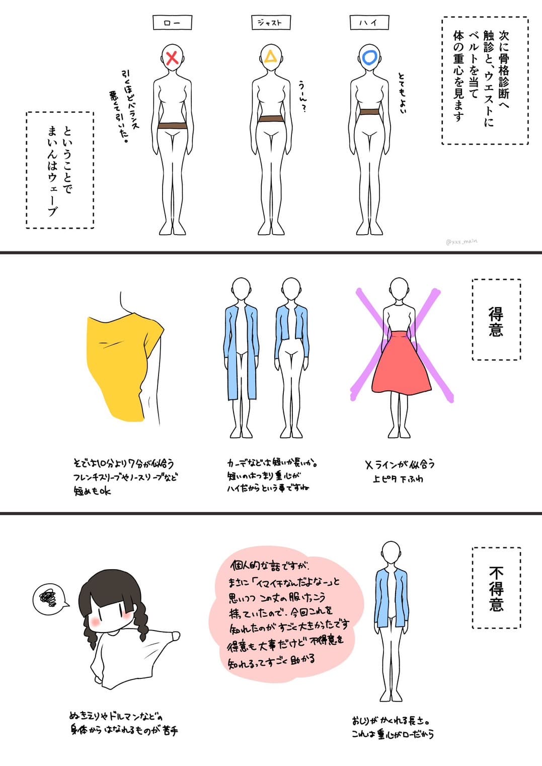 パーソナルカラー診断・骨格診断風景5
