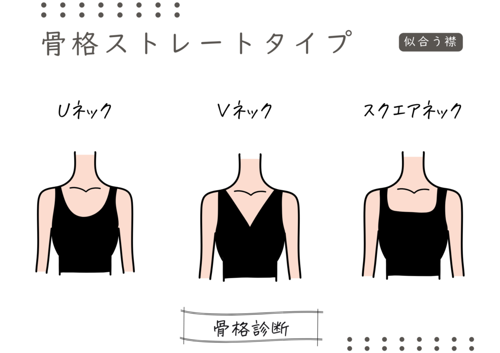 骨格診断　ストレートタイプ