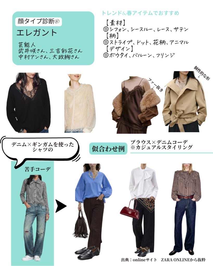 顔タイプ・エレガントにおすすめ